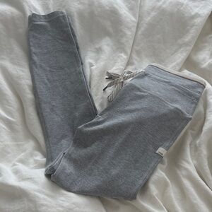 Vuori Gray Drawstring Leggings NWOT, Size Small
